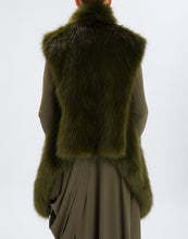 Carica l&#39;immagine nel visualizzatore di Gallery, Gilet in ecopelle e Nylon
