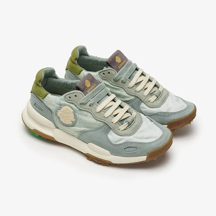 Sneaker in Lino e Cotone Biologico