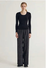 Carica l'immagine nel visualizzatore di Gallery, Pantalone con fascione elastico
