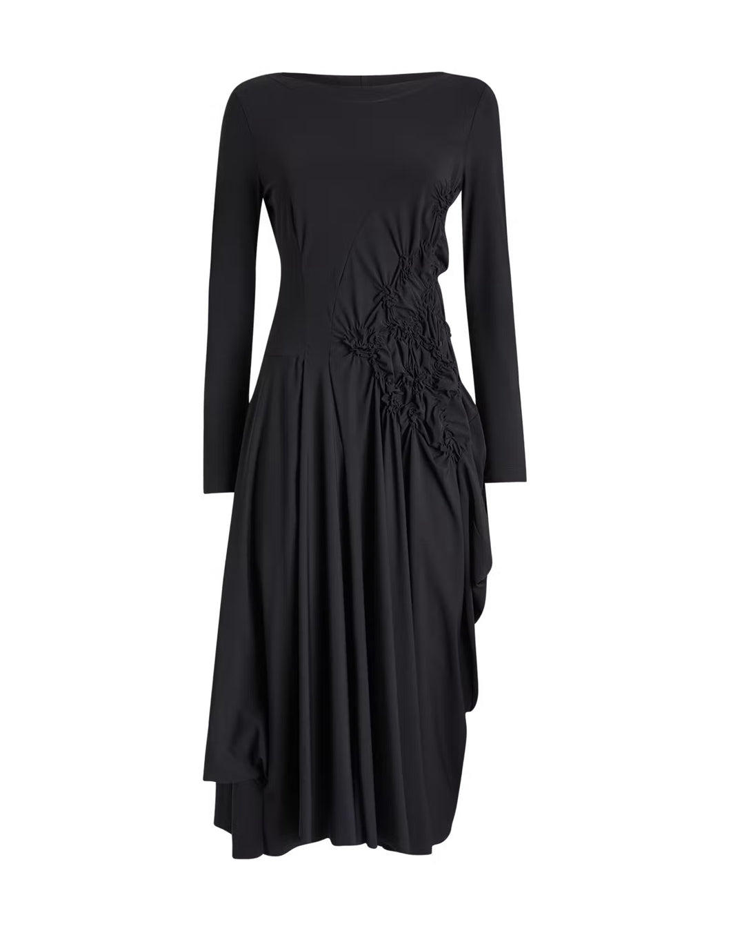 Abito Con Ricamo Laterale