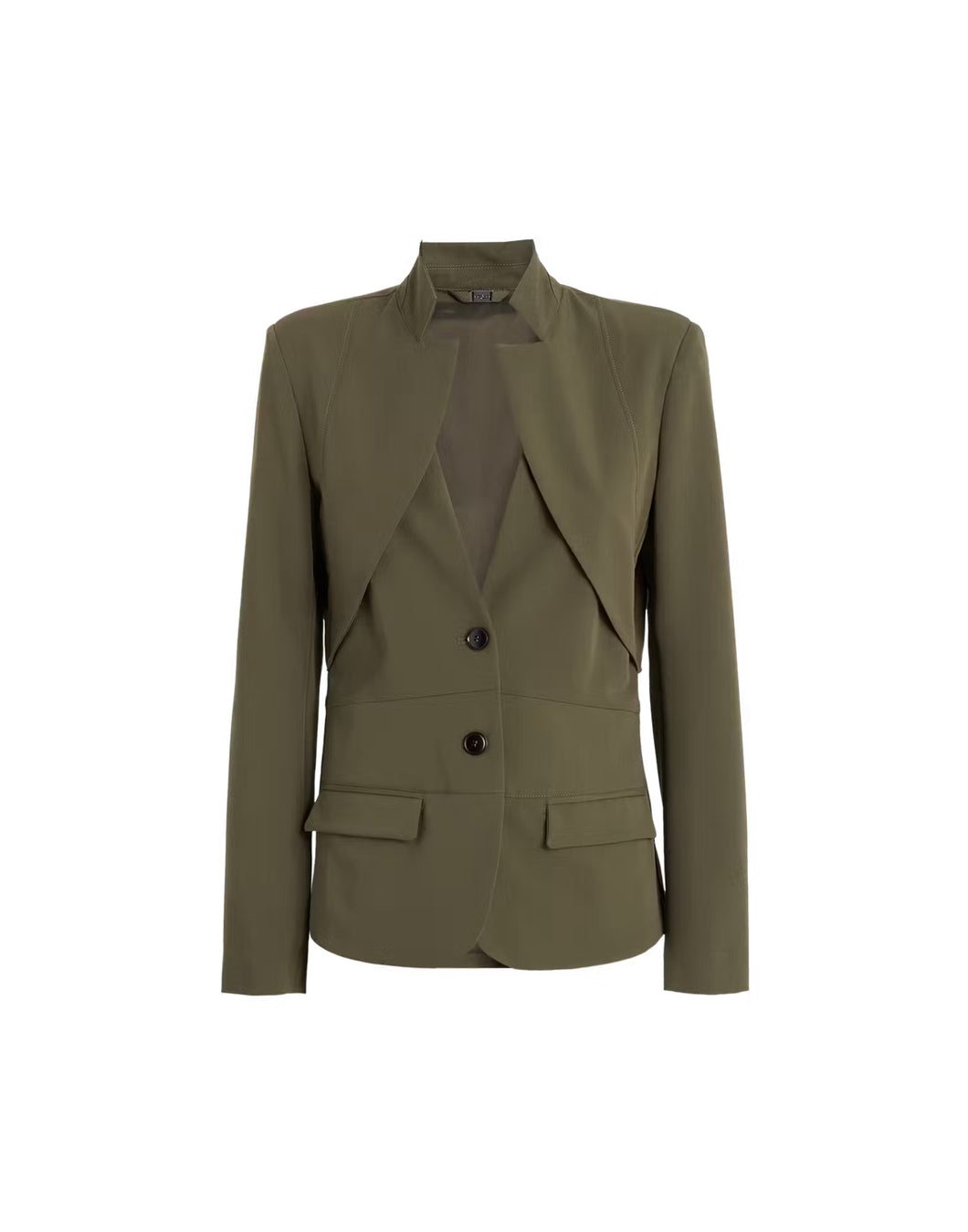 Giacca Con Revers Capovolto