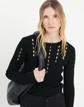 Carica l&#39;immagine nel visualizzatore di Gallery, Maglia Girocollo a Costine
