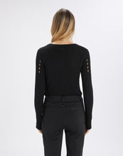 Carica l&#39;immagine nel visualizzatore di Gallery, Maglia Girocollo a Costine
