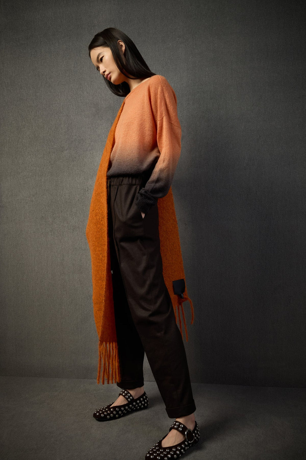 Maglia Mohair Sfumata