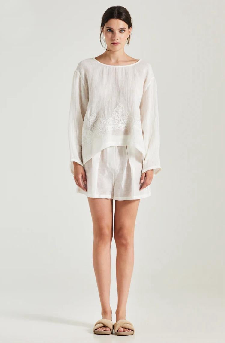 Blusa scollatura sulla Schiena