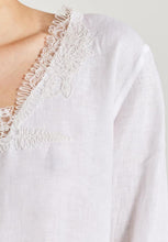 Carica l&#39;immagine nel visualizzatore di Gallery, Blusa Maniche Lunghe Dettagli in Pizzo
